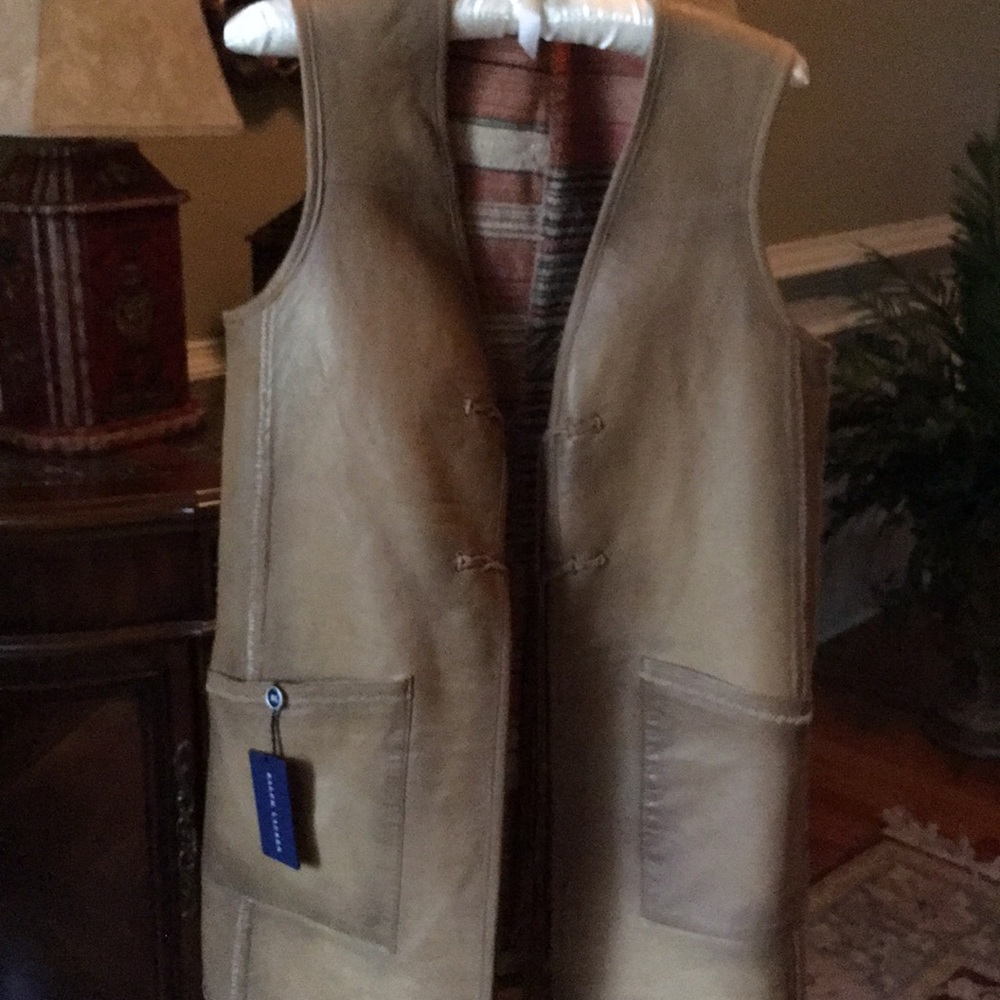 Ralph Lauren Leather Vest